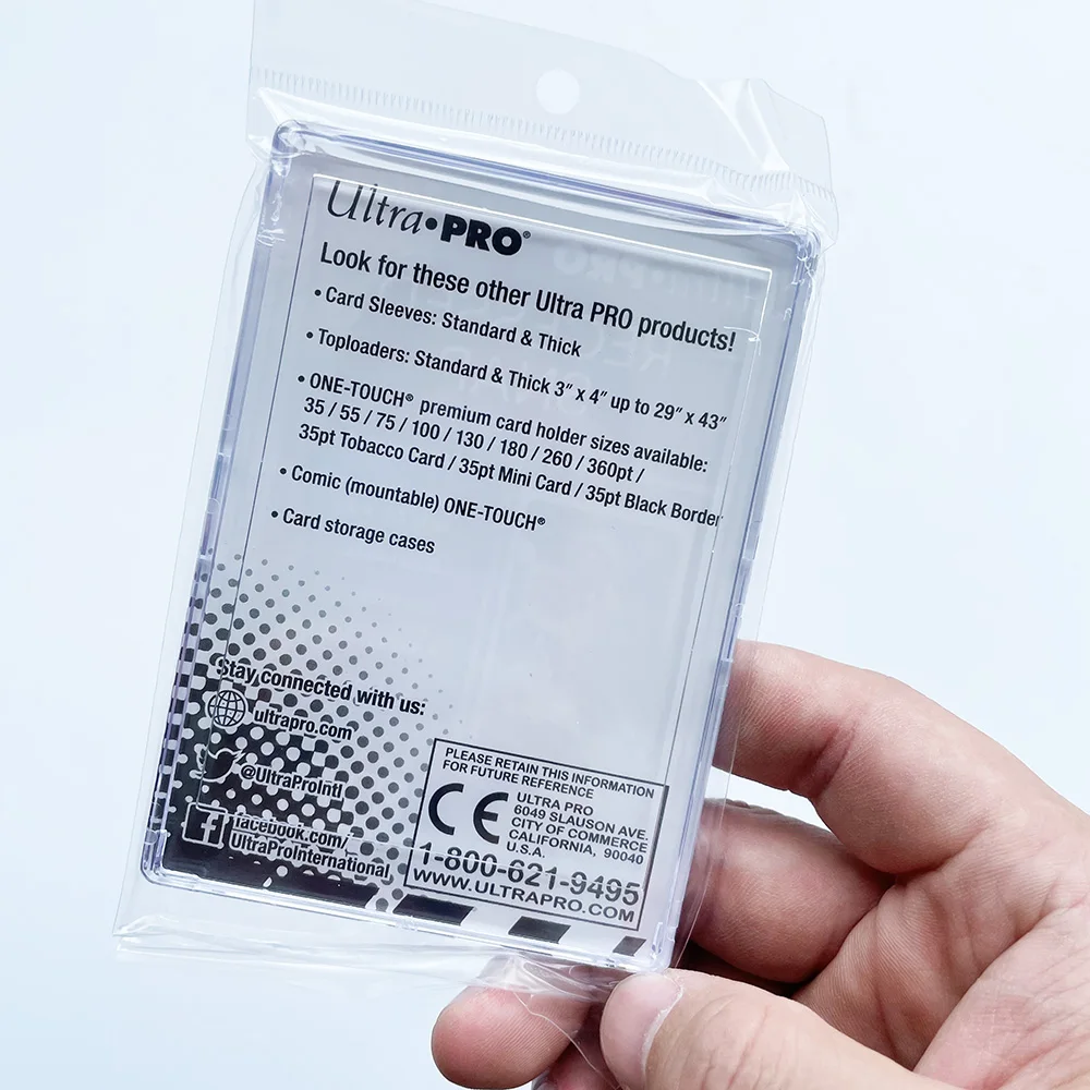 Original Ultra Pro MINI SHELL SNAP RECESSED MINI CARD BRICKS LONG-TERM UV PROTECTION ULTRA CLEAR Holder MTG Cards Protector