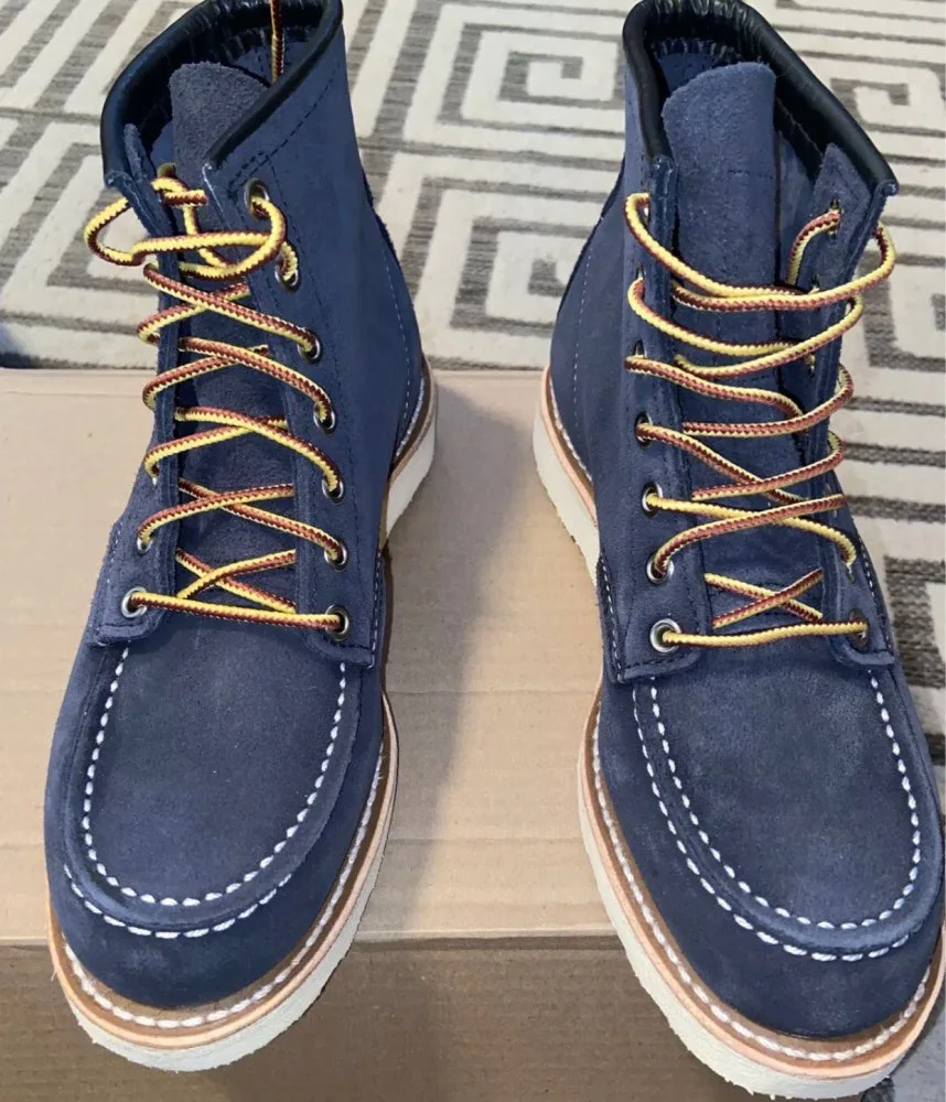 YQF875 Red Tornado Size 35-52 Super Quality Genuine Cowhide Leather Handmade Goodyear Biker Boots Special Colours Custom Made