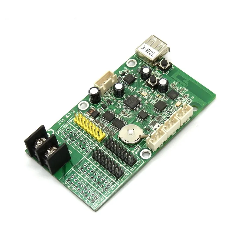 X-W2L X-W2 Wifi Control Card 512*32 Pixels wifi+USB LED Panel Module LED Sign Controller Support PC,phone,Pad Sending Message