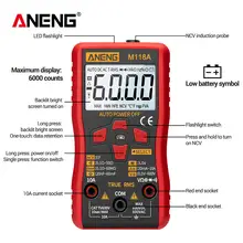 Mini Digital Multimeter True RMS NCV #4