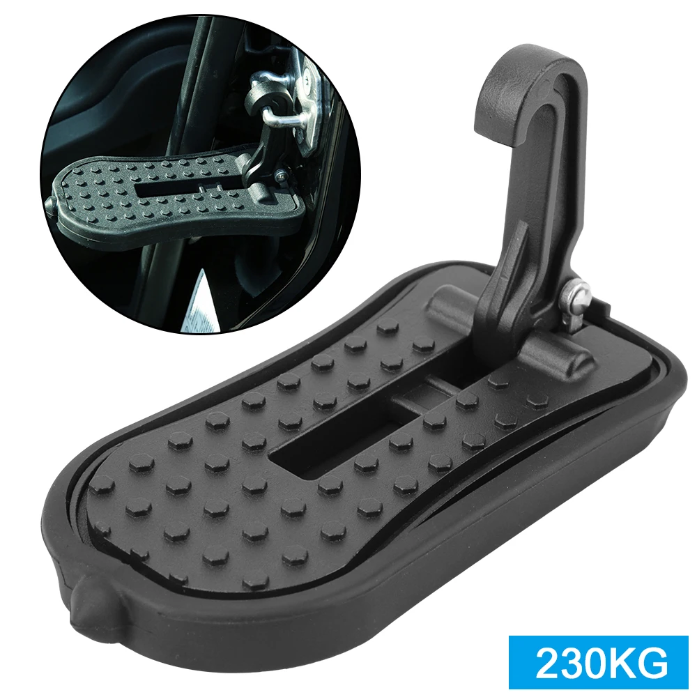 Multifunctional Foldable Car Door Step Pedal Universal Auxiliary Foot Pegs Doorstep