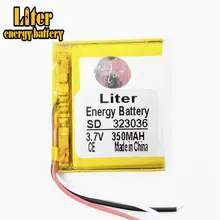3 Line Lithium Polymer Battery 3.7V 350mAh for MP3 MP4 #4
