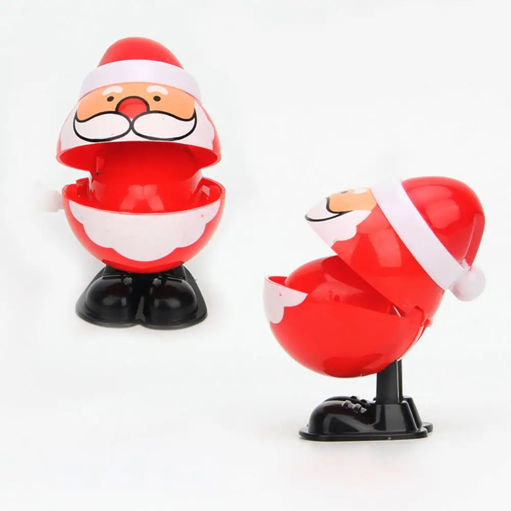Wind-Up ของเล่นคริสต์มาสตกแต่งน่ารักถุงน่องคริสต์มาส Stuffers Wind Up ของเล่นสำหรับ Home