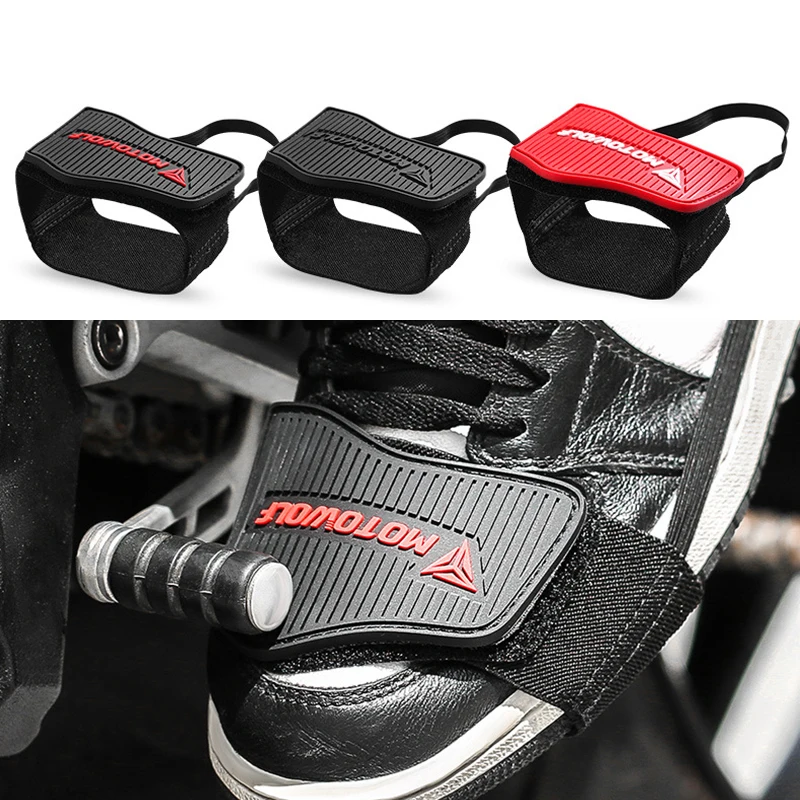 1 Pcs Universal Motorcycle Shift Gear Lever Pedal Rubber Cover Shoe Protector Foot Peg Toe Gel Universal all Motorcycle