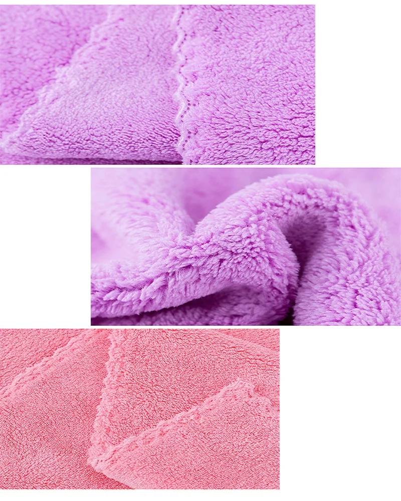 2pcs/set 70*140cm And 34*74cm Coral Velvet Bath Towel For Adult Soft Absorbent Microfiber Towel Household Bathroom Towel Set