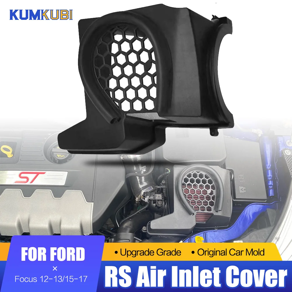 For Ford Focus mk3 RS Air Inlet Cover 2012-2018 Air Inlet filter box housing airbox Kuga air fresher Cover ABS focus mk2 Cover