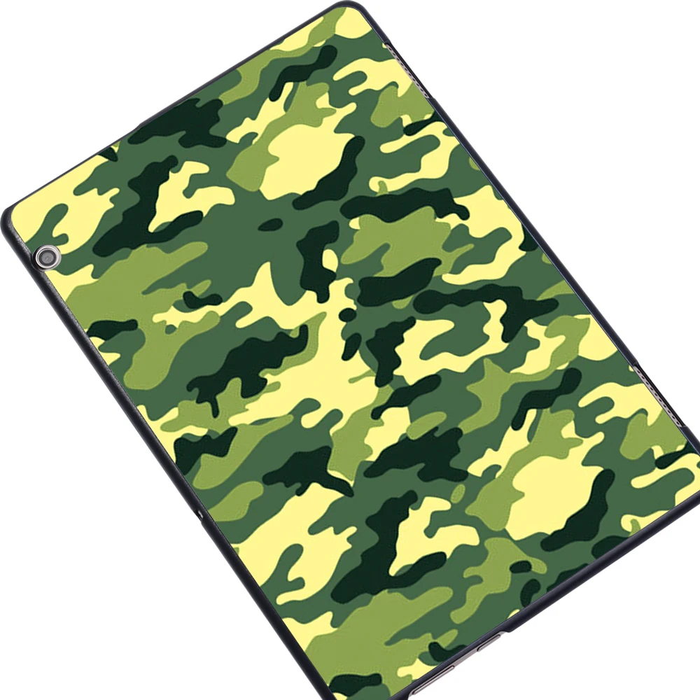 Tablet Case for Huawei MediaPad T3 10 9.6 Inch Lightweight Hard Shell Plastic Anti-fall Back Shell + Free Stylus