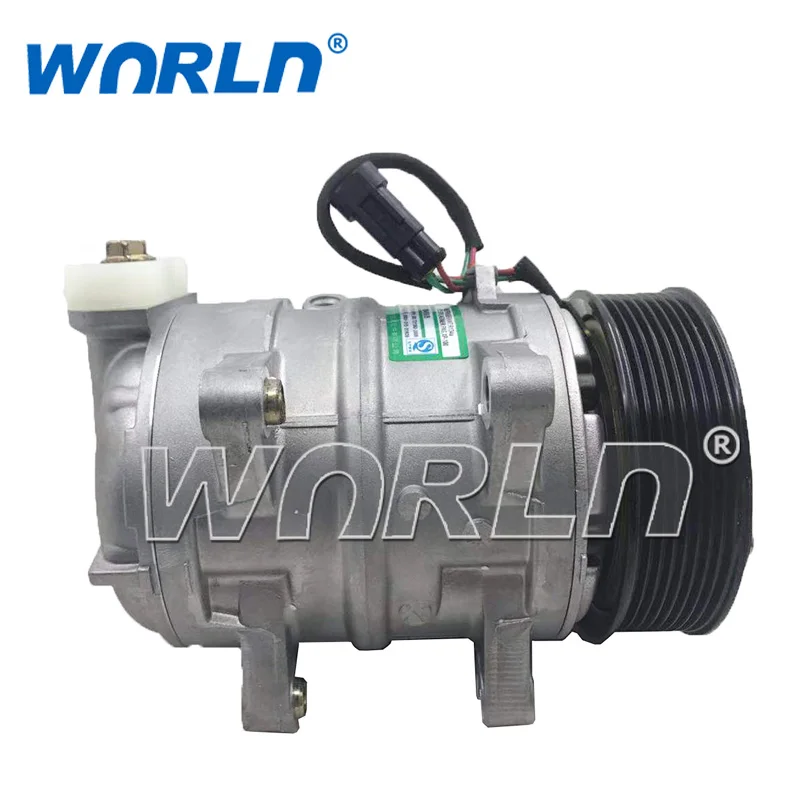 24Volts Air Conditioner Pumps Vehicle A/C Compressors For Truck FAW Jiefang J6 DKS17 8PK Model