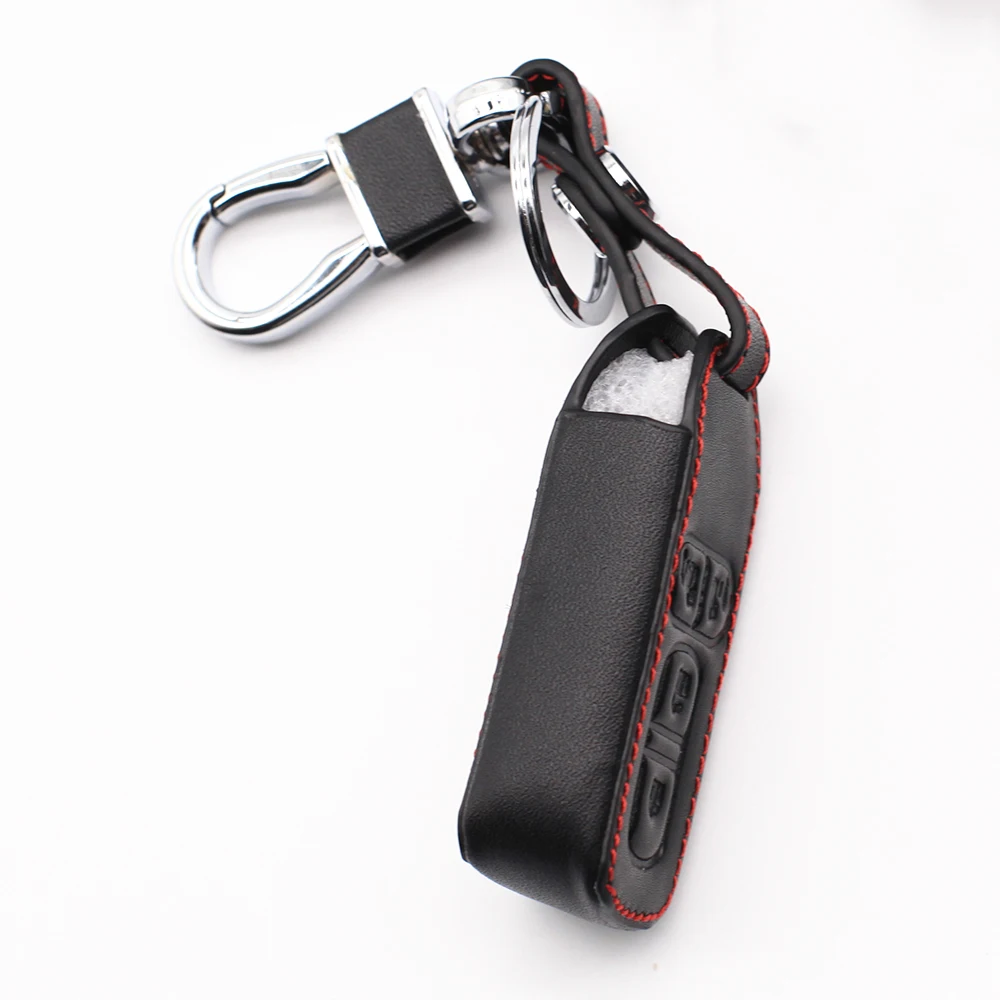 ارتداء مقاومة جلد دراجة نارية مفتاح حالة غطاء مجموعة لهوندا n-واحد N-BOX N عربة زائد 2018 جديد 4 أزرار لوحة المفاتيح قذيفة #6