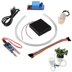 Soil Moisture Sensor Kit Automatic Watering System Manager with Mini Water Pump for Arduino DIY Kit (Automatic Watering System)