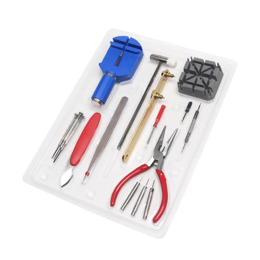 Watch Band Strap Removal Repair Tools Kits, 16pcs Watch Battery Replacement Watchband Link Remover Spring Bar Tool Kit