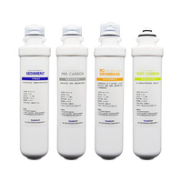 YenvQee Ro Membrane 75 Gpd，PP Cotton UDF，CTO  Water Filter Water Filter Purifier Treatment