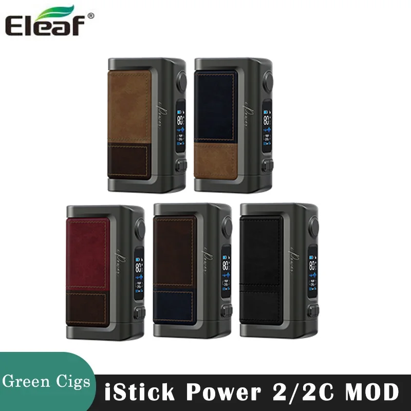 الأصلي Eleaf iStick الطاقة 2 & 2C وزارة الدفاع 80 واط 160 واط 5000 مللي أمبير صندوق بطارية Vape ل GTL Pod المرذاذ السجائر الإلكترونية