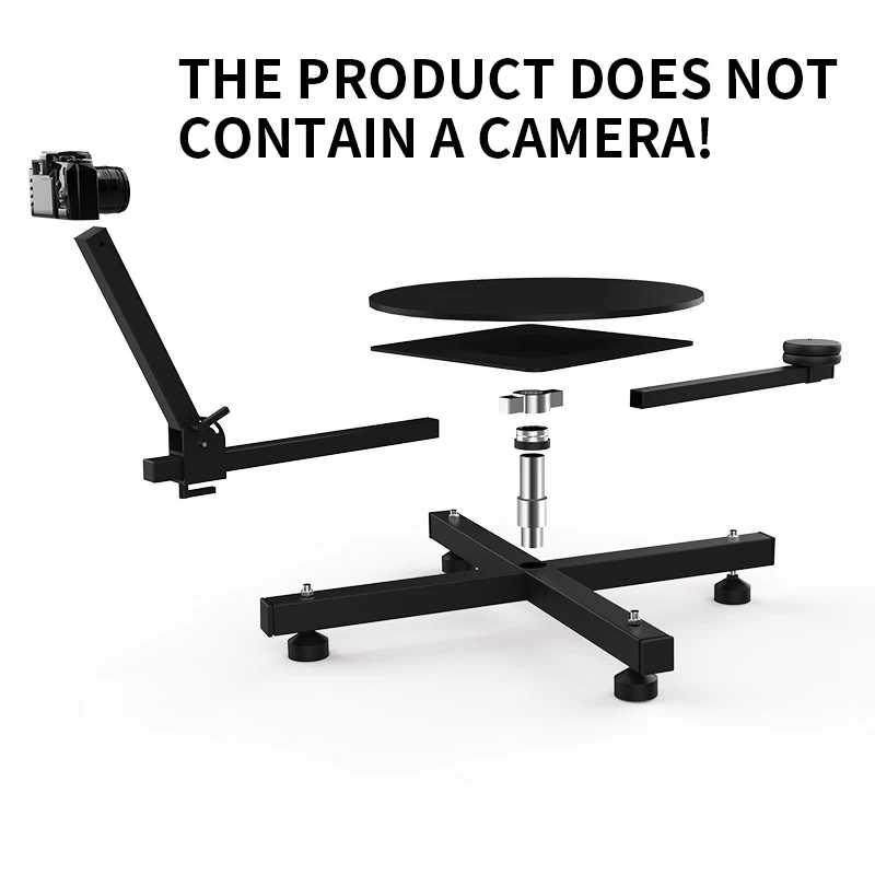 Surround shooting table 360°rotating shooting table Surround slide rail Rotating slide rail Photography auxiliary base