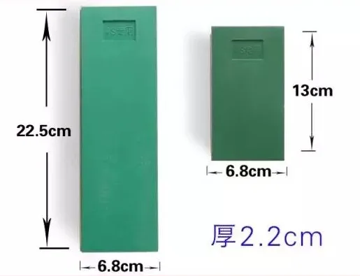 Groene Hand Schuurblok Autolak Stopverf Sander Plaat Schurende Pad Handmatige Molen Gebruik Met Schuurpapier 2 Stks/pak