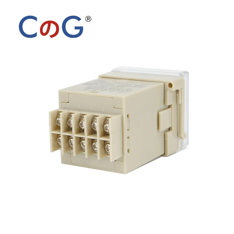 CG ZN48 DC12V DC24V AC110V AC220V AC380V 48*48mm Digital Display Counter Double Delay Relay Intelligent Indicator Timers