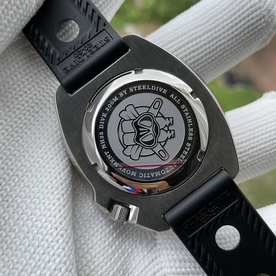 Steeldive SD1970 メンズ自動巻きダイブウォッチ 200m防水