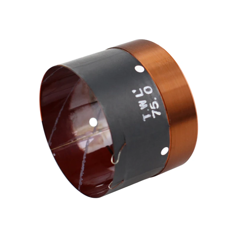 شيفتشينكو 75 مللي متر 8Ohm باس صوت لفائف KSV الهيكل العظمي النحاس سلك 500W-680W عالية الطاقة صوت لفائف إصلاح 75 النواة مكبر الصوت المتكلم 2 قطعة