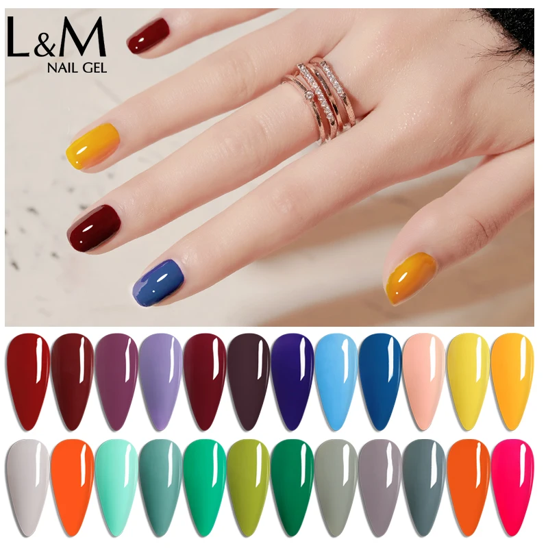 

12 Pcs ibdgel Color UV Nail Gel Polish Glitter Quality Hot Sale Varnish Gelpolish Gel Lacquer Nail Lak gellak 10ml for Nail Art