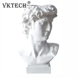 Nordic Modern Creative Style Porträt Vaso Dekoration Ornamente David Denry Bucket Home Decoration Accessoires 12 Hauptverkäufe Griechische Göttin Statue - №12