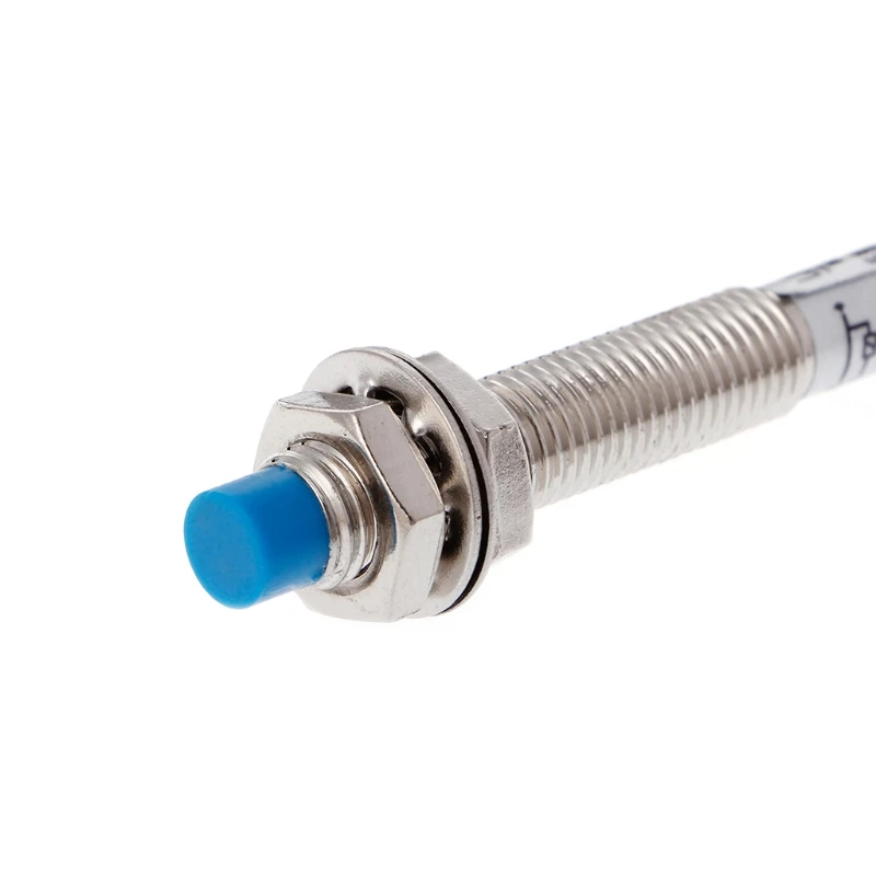 M8 2mm Sensing DC 5V NPN NC LJ8A3-2-Z/AX-5V Cylinder Inductive Proximity Sensor Switch Work Voltage 5VDC Special for MCU