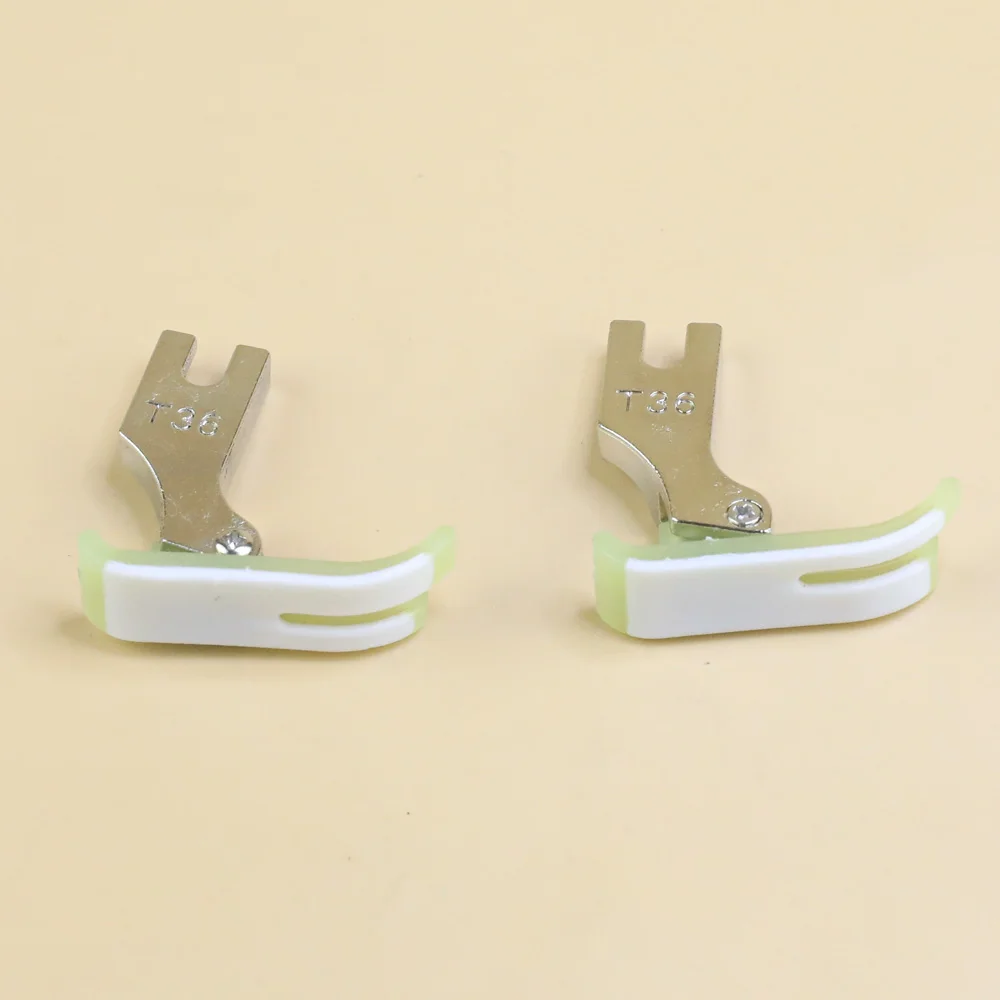 T360/T361 Plastic Zipper Presser Foot For Industrial Single Needle Lockstitch Sewing Machine Accessories Spare Parts