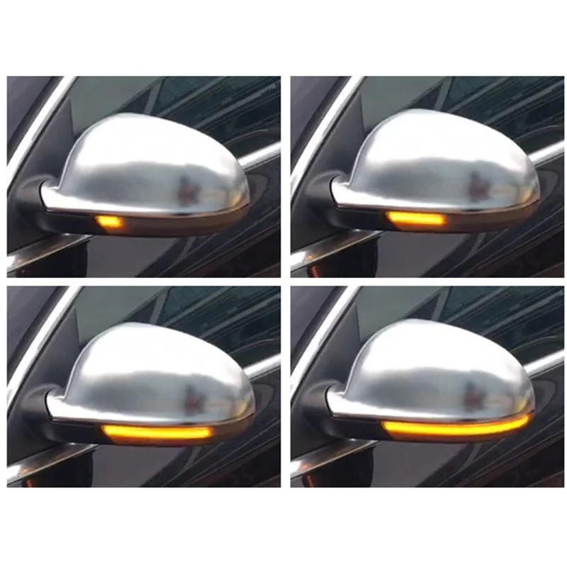 Dynamic LED Blinker Indicator Mirror Turn Light Signal Repeater Suitable for Golf V Golf 5 MK5 R Car Accessories