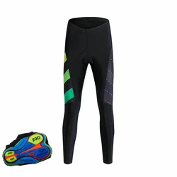 Mountain Downhill Bike Tights Ciclismo Sweatpants Bicycle Pants MTB Gel 20D Padding Popular Men's Off Road Cycling Long Trousers