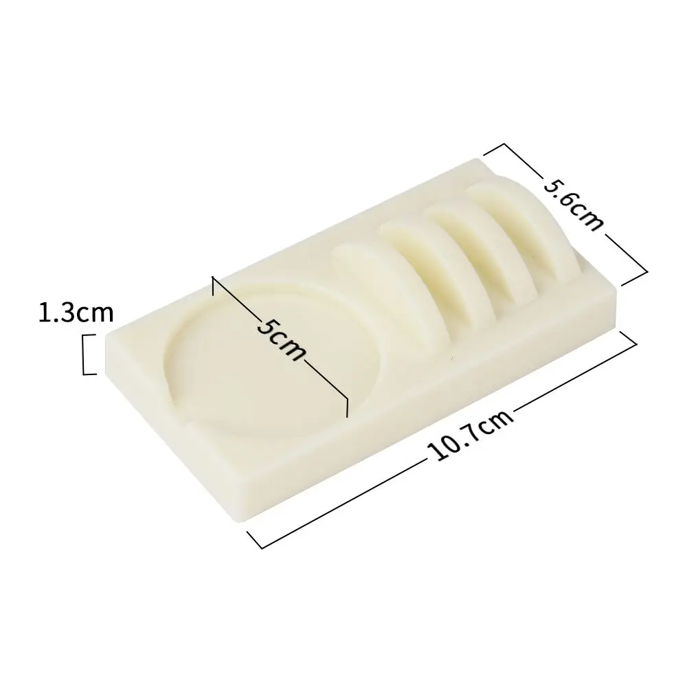 THINKSHOW Individual Eyelash Extension Holder Eyelash Glue Jade Stone Pallet Eye Lashes Cilias Adhensive Storage Makeup Tool