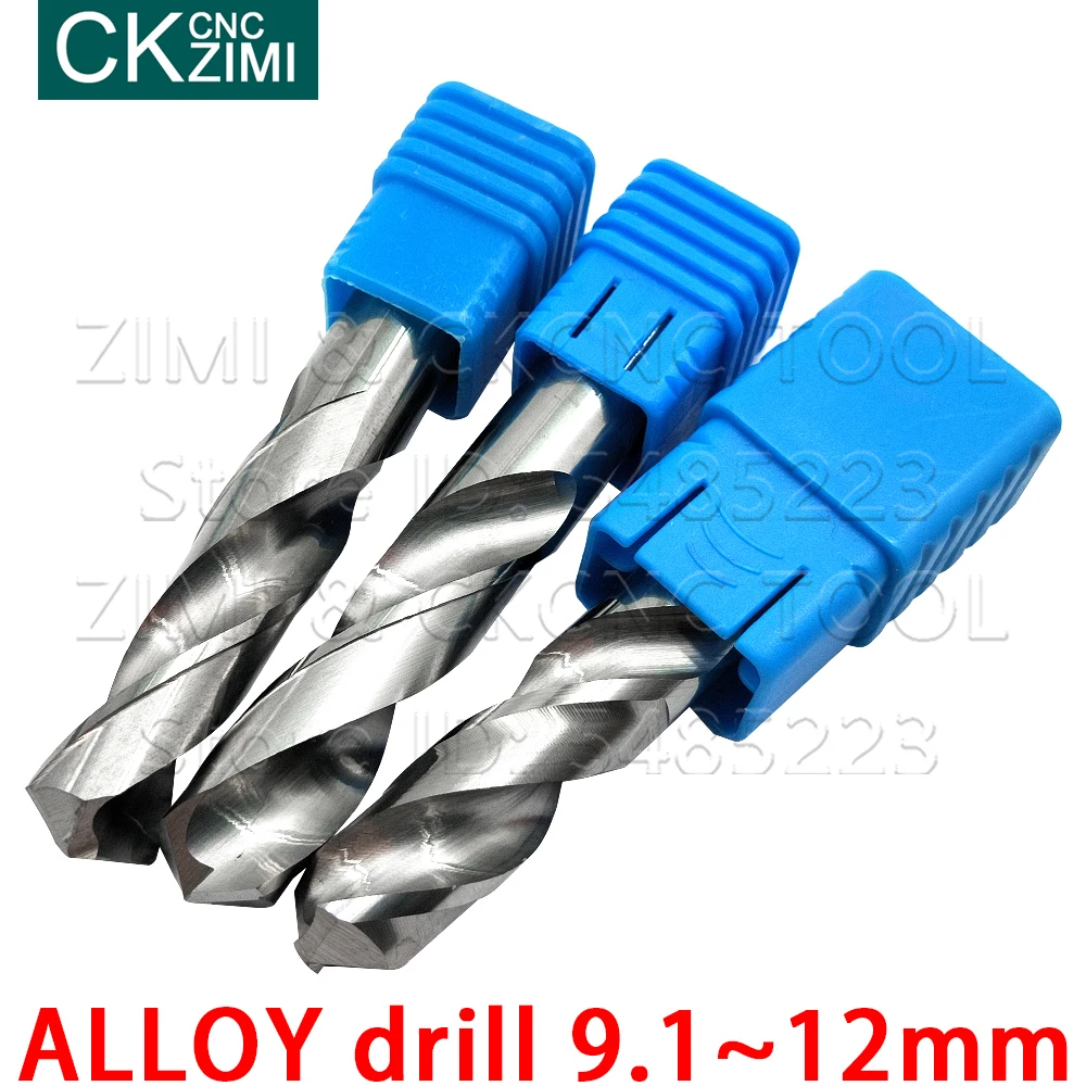 1PCS 9.1-12มม.คาร์ไบด์เจาะสแตนเลสWoodworking Twistเจาะรูเจาะโลหะเครื่องกลึงCNC