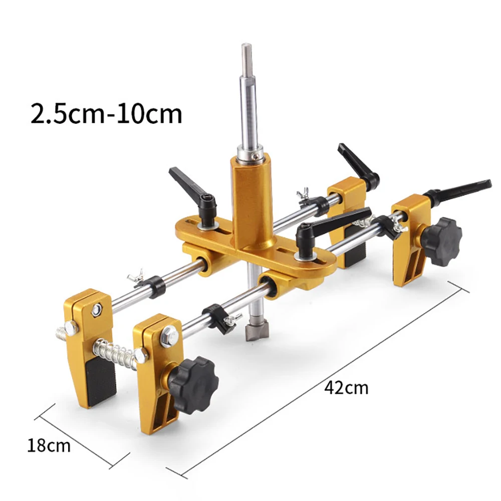 

Solid wood door hole opener slotting machine woodworking indoor installation lock artifact full set of door locks press key hole