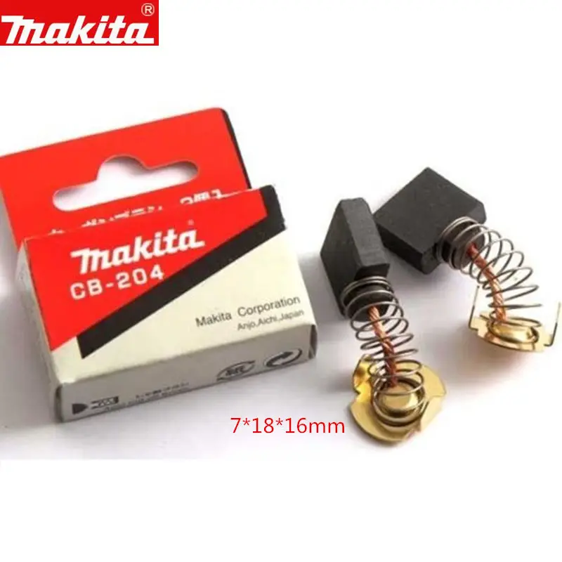 

Карбоновые щетки Makita 191957-7 для 191944-6 CB-204 MT92B MT92A GA9040 GA7040 9067 4112HS CB204