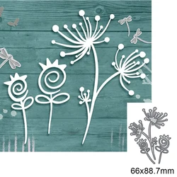 Leaves and Flowers  Metal Cutting Dies For DIY Scrapbook Cutting Die Paper Cards Embossed Decorative Craft Die Cut New