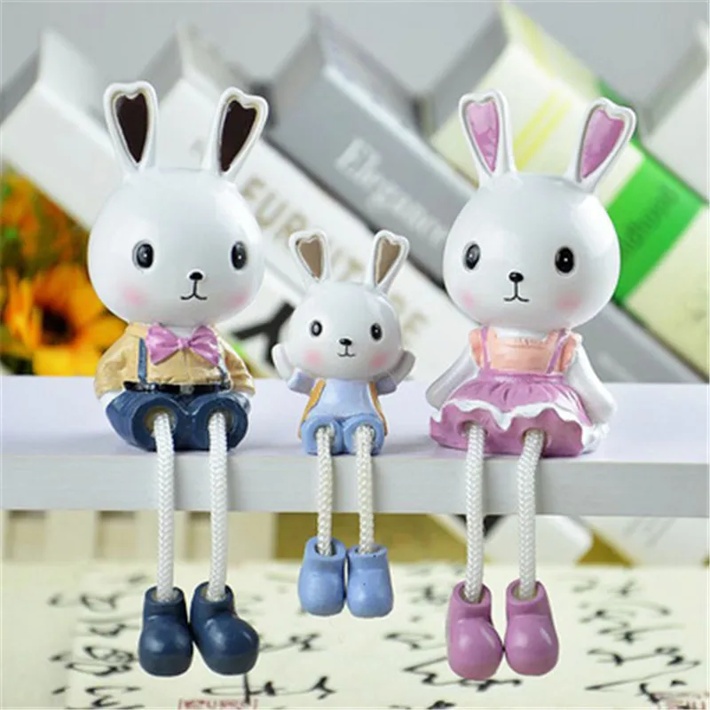 Girl's heart room decoration bedroom ornaments with lovely personality hanging legs hanging feet doll