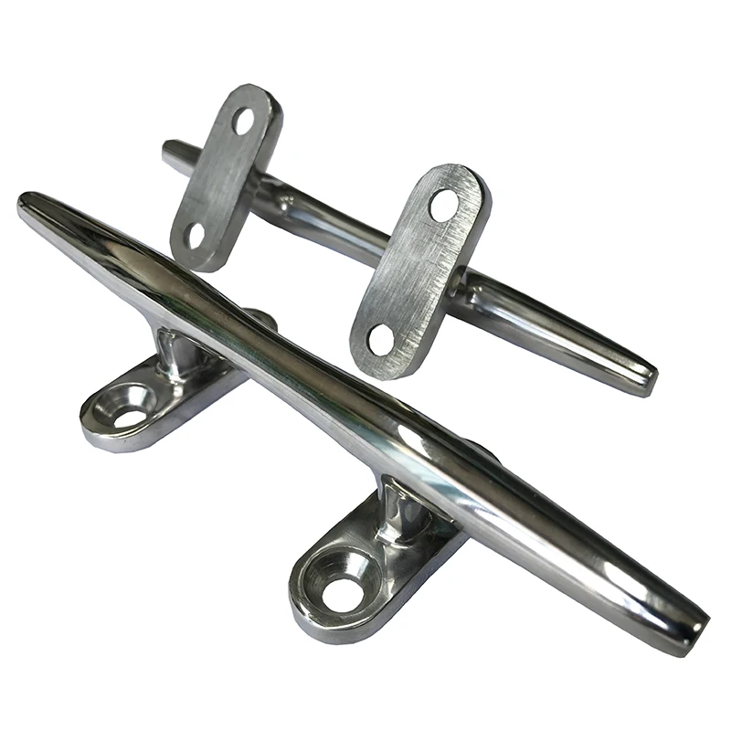 

2pcs/Pag 316 Stainless Steel Boat Cleat Rope Dock Cleats for Yacht Kayak Boat Mooring Accessories and Decoration 6 inch