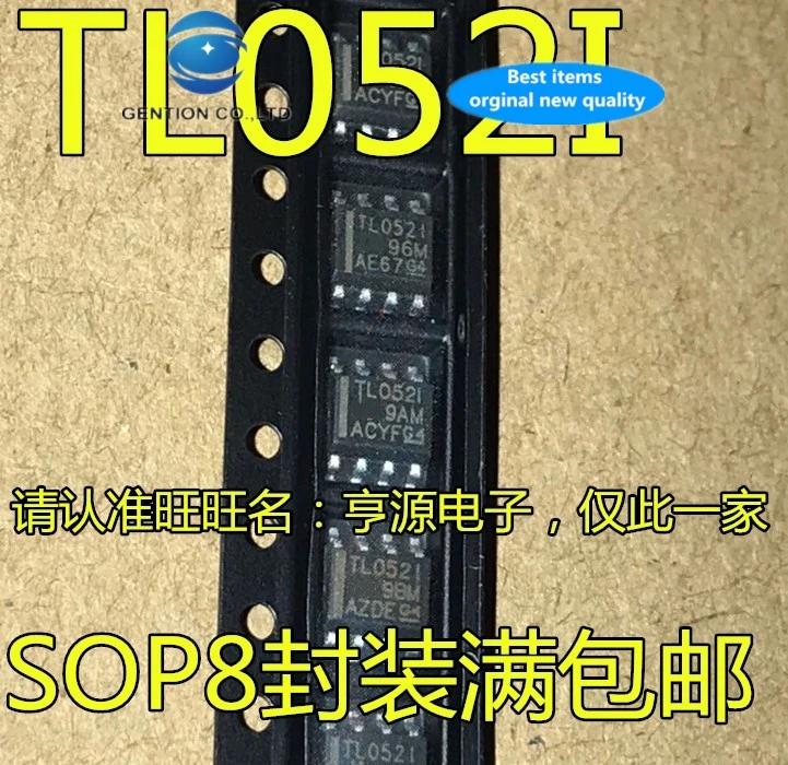 30 peças, estoque real tl052cdr tl052af tl052 tl052i tl052c sop8, chip amplificador operacional, novo e original