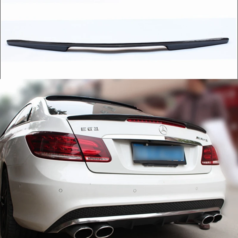 W207 Carbon Fiber Trunk Spoiler AMG Style Wing For Mercedes benz E Class Coupe 2009-2017 E200 E250 E260 E300 E350 E550