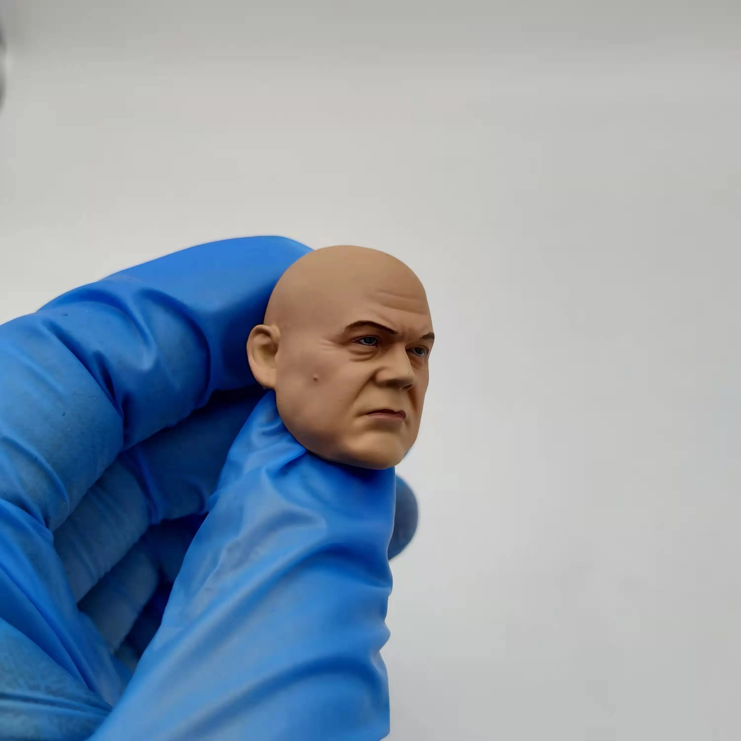 1/12 Scale Wilson Fisk Head Sculpt Kingpin Head Played for 6in Action Figure Doll Toys