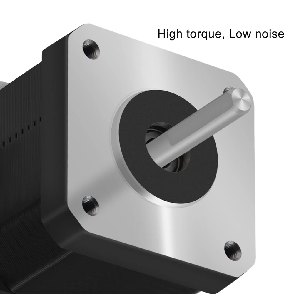 Nema 17 스테퍼 모터, 엔더 3 SP-3 DIY CNC, 0.9 도, 280 mN.m, 57g.cm, 1.3A, Nema 17HS4401S, 4-리드 Nema 17 스텝 모터