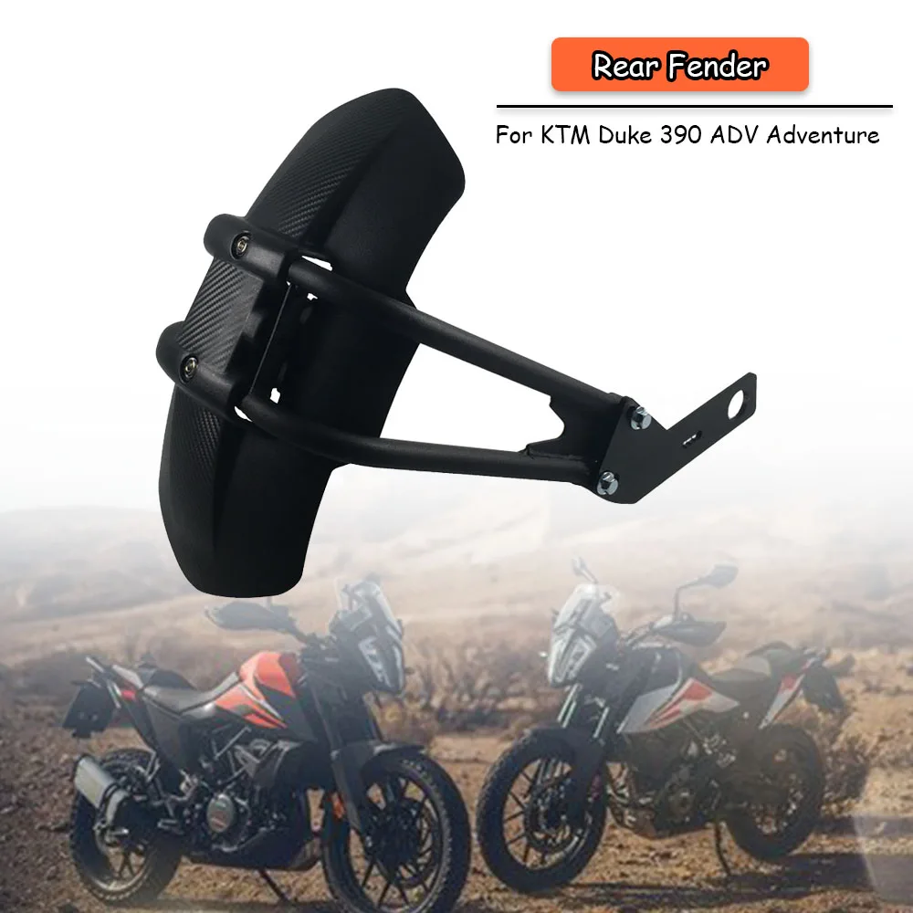 

For KTM Duke 390 ADV Duke390 Adventure Motorcycle Accessories Rear Fender Mudguard Mudflap Hugger Guard