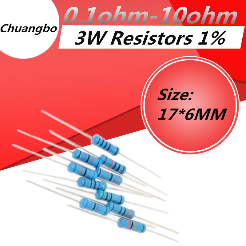 10PCS /Set 3W Resis…