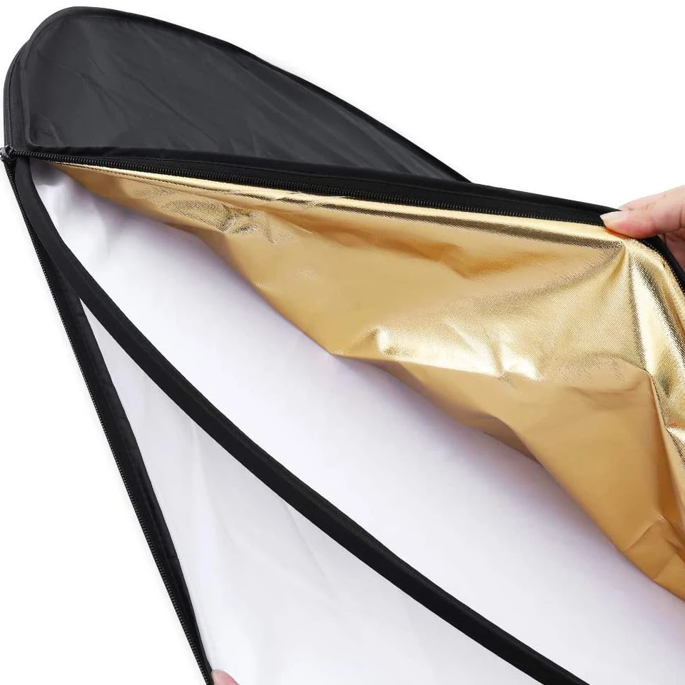 90x120 سنتيمتر 5 في 1 المحمولة للطي ضوء البيضاوي التصوير عاكس ل استوديو متعددة صور في الهواء الطلق استوديو عاكس