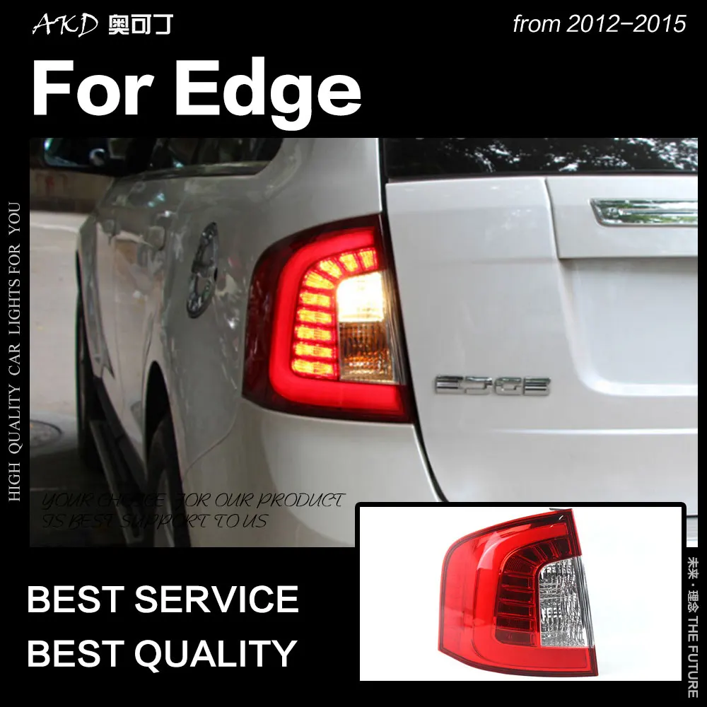 

Задсветильник онарь AKD для Ford Edge s 2012-2015, светодиодный задний светильник онарь