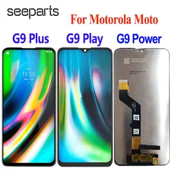 Tested Working For Motorola Moto G9 Plus Lcd Screen Display Touch Digitizer Assembly G9 Plus LCD Diaplsy G9 Power LCD