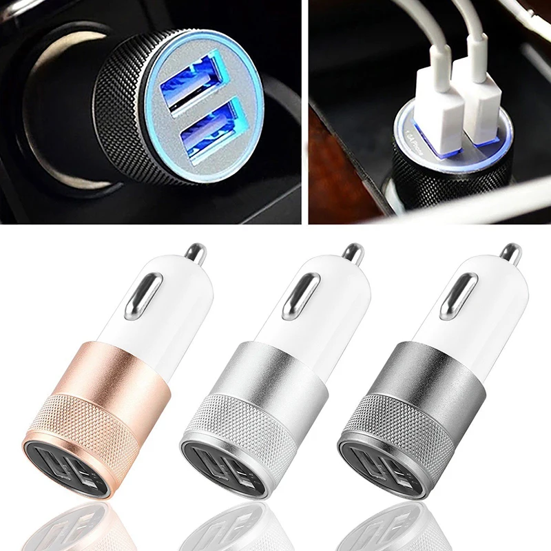 2/3/5 Ports USB Car Charger QC 3.0 Auto Car Fast Charging Car Adapter Socket For Huawei Red Mi Xiaomi Vehicle Electronics Carro