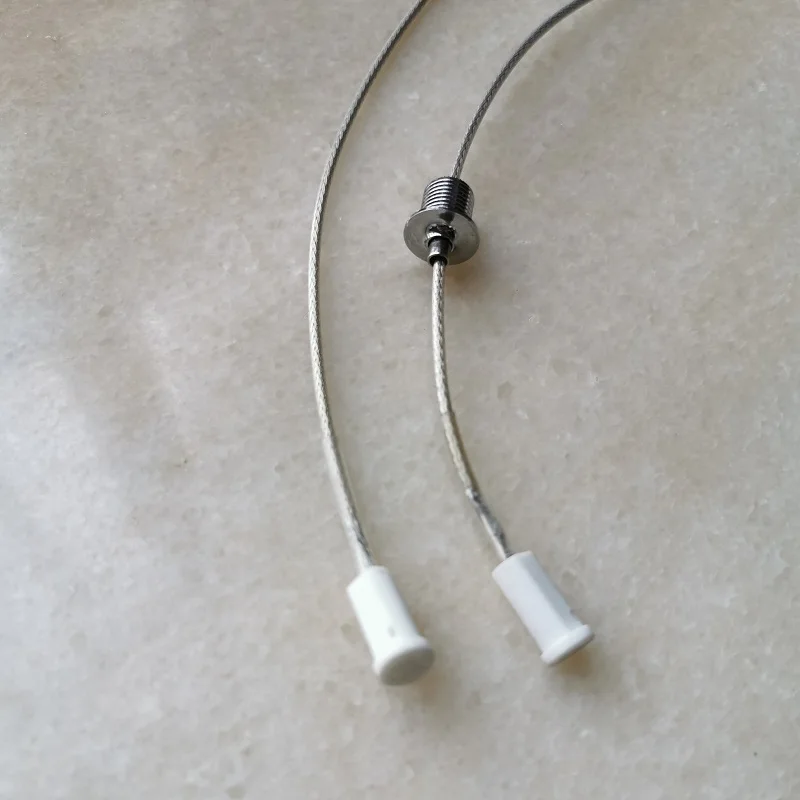 10pcs G4 Ceramic Socket Lampholder Plug with 0.3mm2 (22AWG) Braided Coaxial Cable for Chandelier Crystal Lamp
