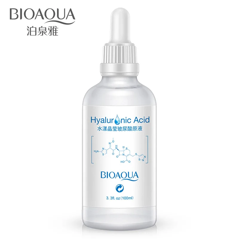 Bioaqua Water overflow and hyaluronic acid concentrate hydrating and moisturizing moisturizing nourishing facial treatment