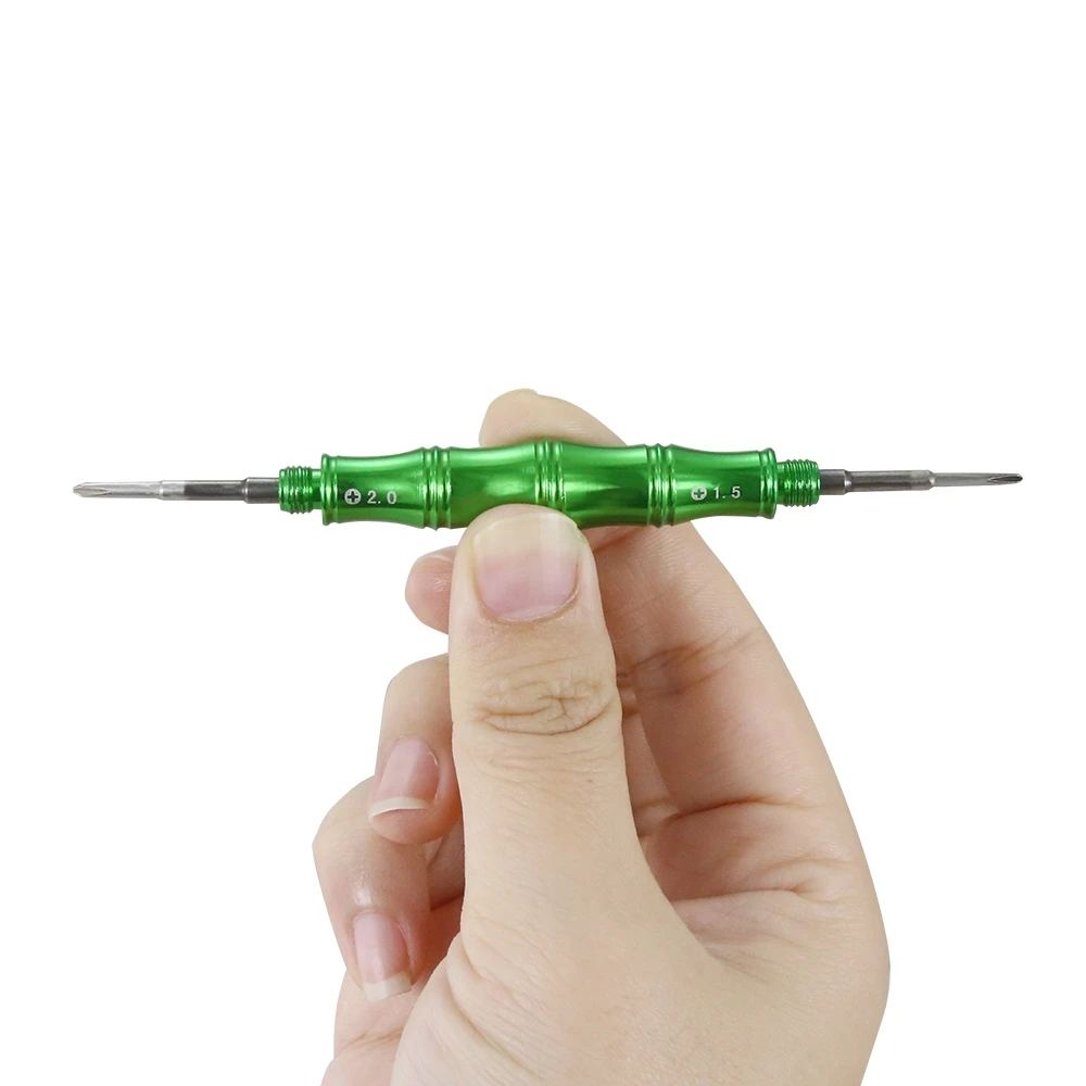 ชุดไขควงไฟฟ้าหัว PH00ไฟฟ้ามีความแม่นยำ1ชิ้น, ไขควงหัวคู่ PH000 T6 0.8