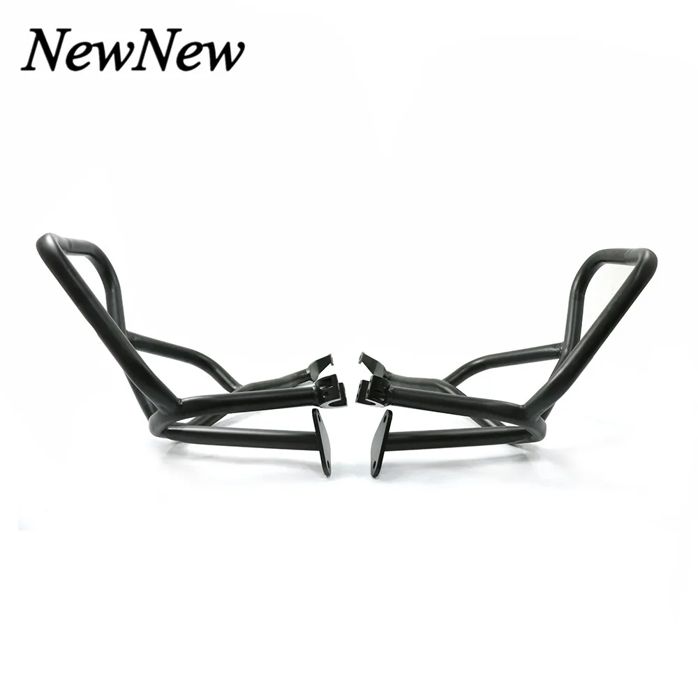 Motorcycle Highway Crash Bar Engine Guard Bumpers Stunt Cage Frame Protection For Kawasaki KLR650 KLR 650 KL650E 2008-2021