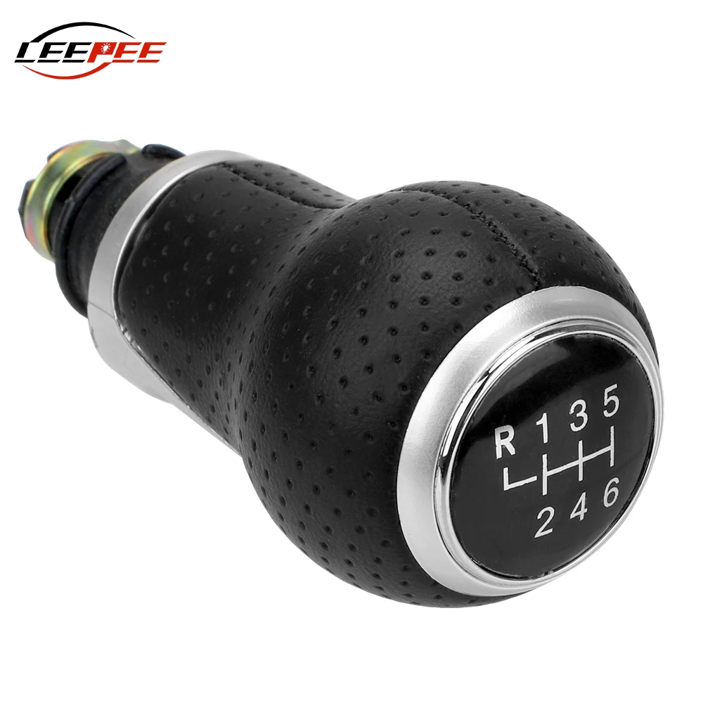 Car Gear Shift Knob For VW Passat Golf MK4 Audi A4 B6 B7 B8 A6 S4 8K A5 8T Q5 8R Seat Ibiza 6J Leon Mk1 Automotive Accessories